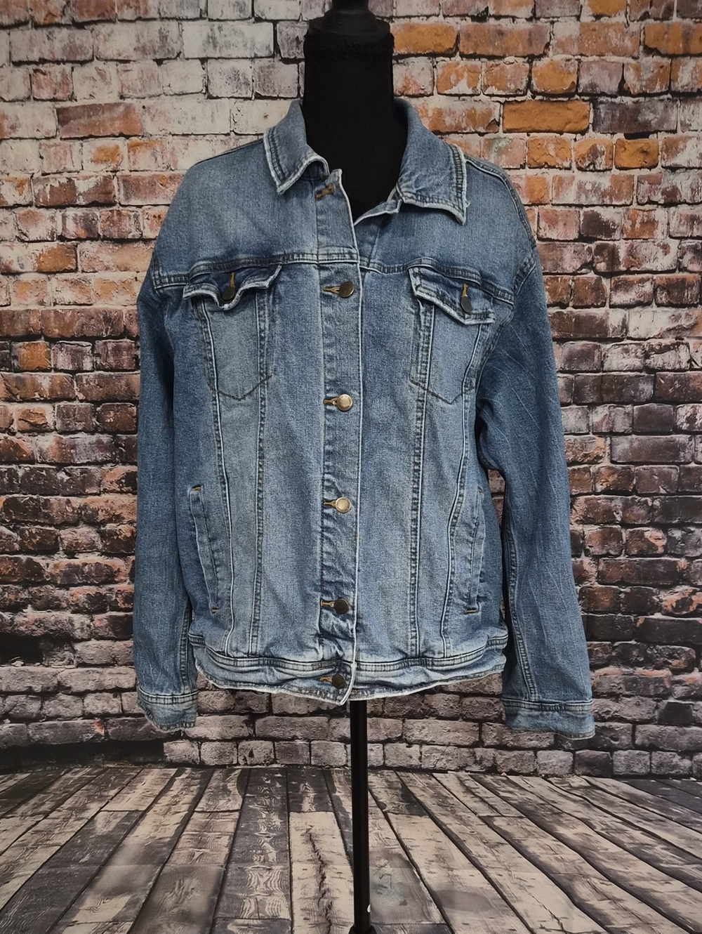 Universal Thread Light Blue Denim Shirt Jacket